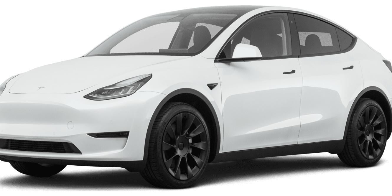 TESLA MODEL Y 2021 5YJYGDEE5MF125139 image